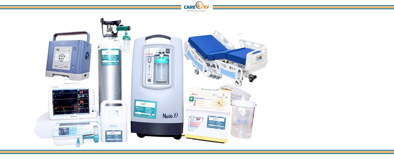 ICU Setup At Home In New Town